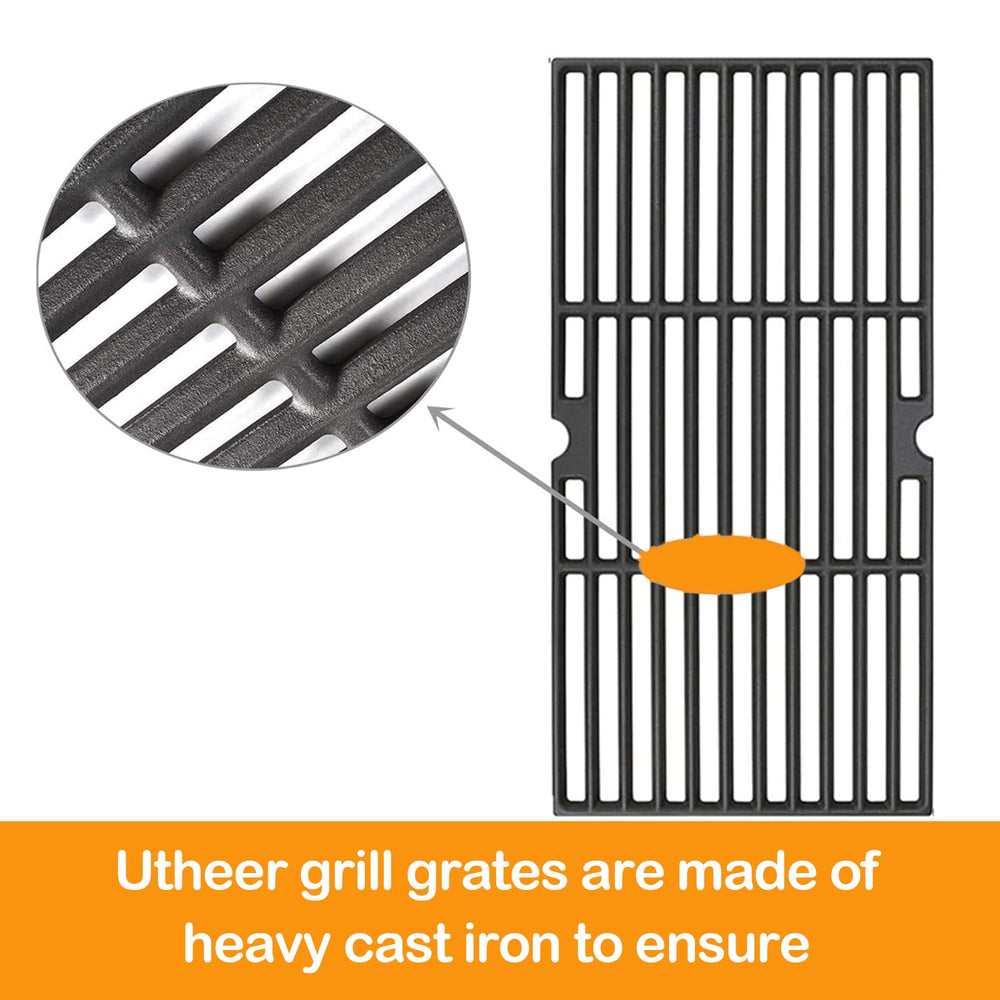 Utheer packaged grates with part numbers showing correct replacement identification