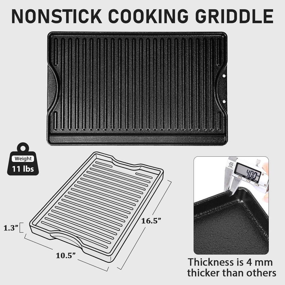 Utheer smooth flat side close-up showing nonstick ceramic texture and easy flipping