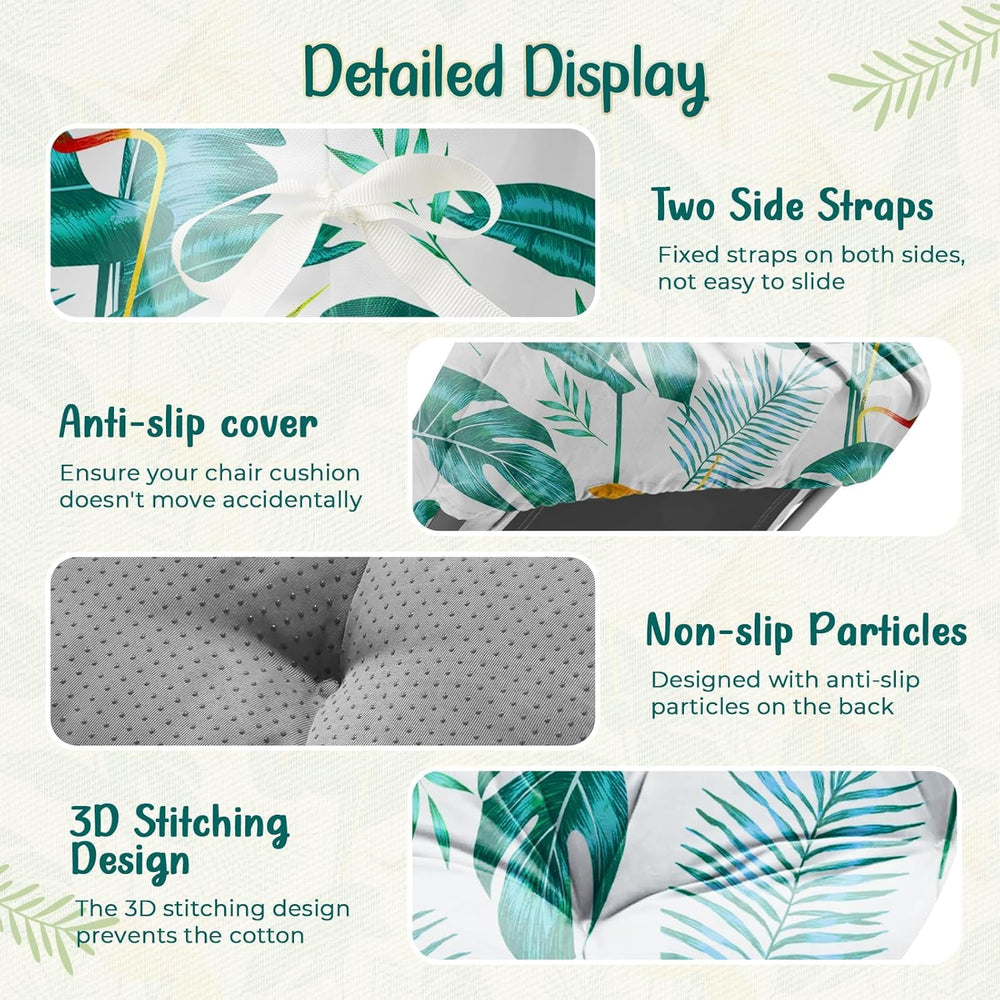 Uthem cushion placed on patio chaise for comfortable outdoor lounging