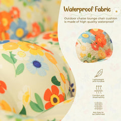 Uthem Daisy waterproof oxford fabric texture showing UV resistance benefit