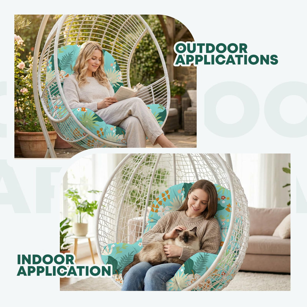 Uthem unpacked cushion airing in sun to recover loft and improve comfort