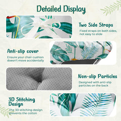 Uthem cushion on a poolside lounge illustrating weather-ready outdoor comfort