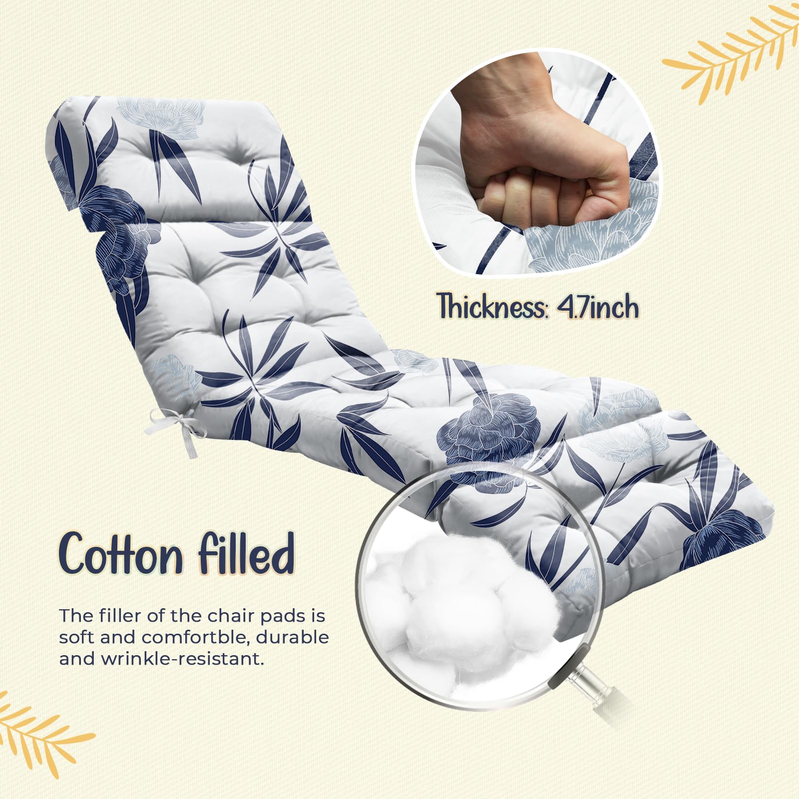 Uthem lifestyle poolside setting showing weatherproof cushion enhancing outdoor relaxation