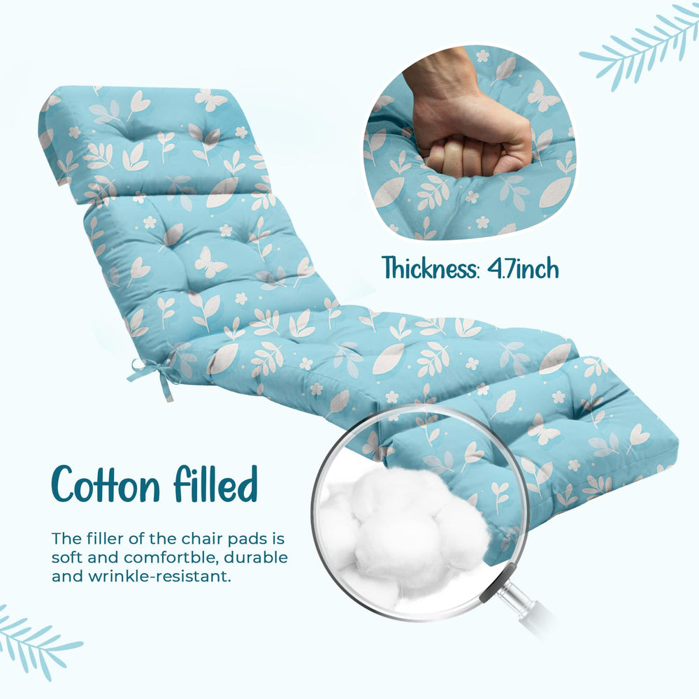 Uthem cushion beside measuring tape showing correct 75.1x22.8x4.7 inch fit
