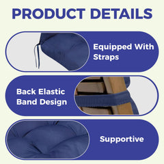 UUluhao detail of four seat ties demonstrating secure non-slip attachment