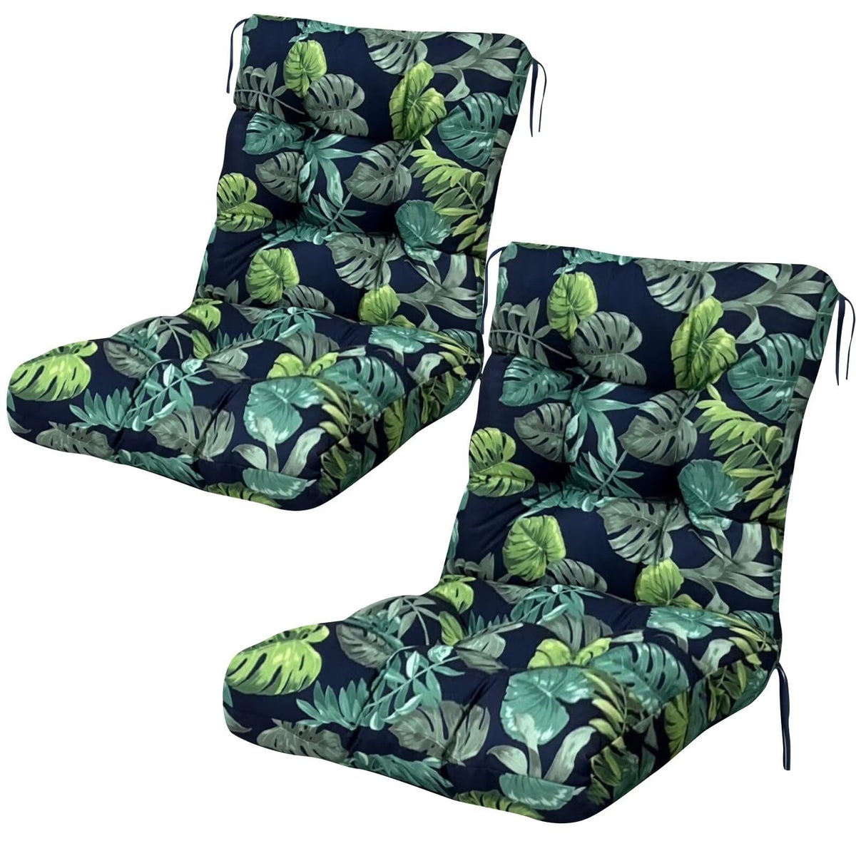 UUluhao front view navy floral cushions adding style and comfort