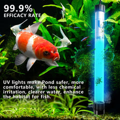 uvcoolplunge weighted base closeup ensuring stable 360-degree submersion benefit