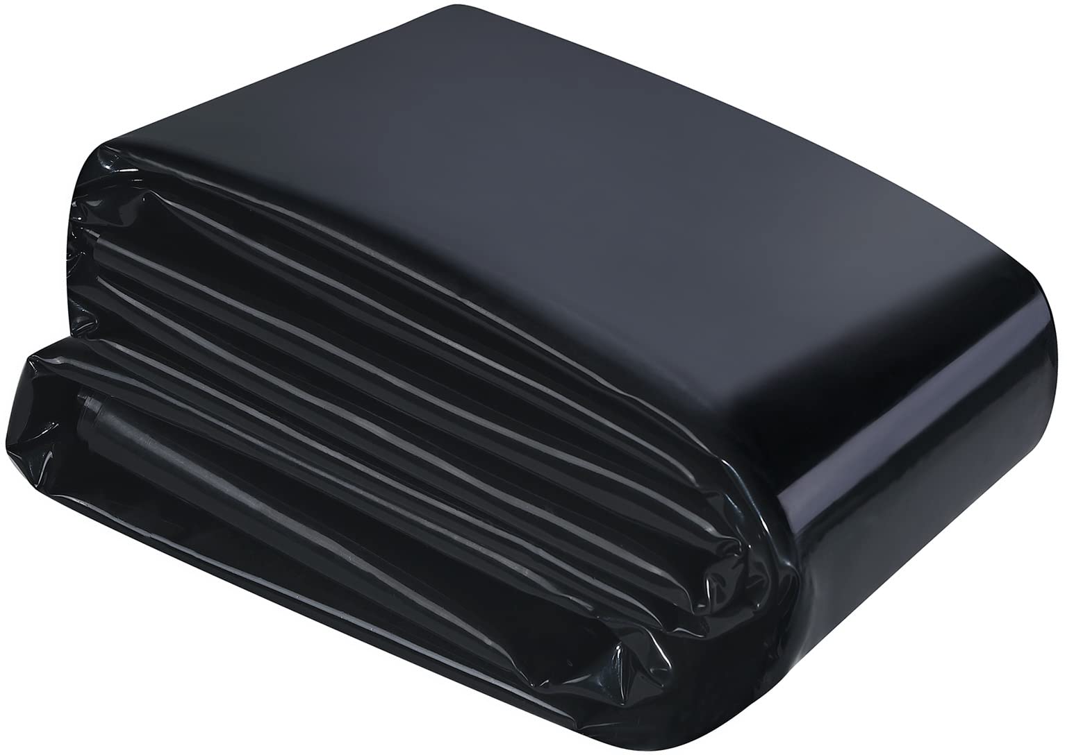UWIOFF front view of 10 x 13 ft pond liner showing package and dimensions benefit durable protection