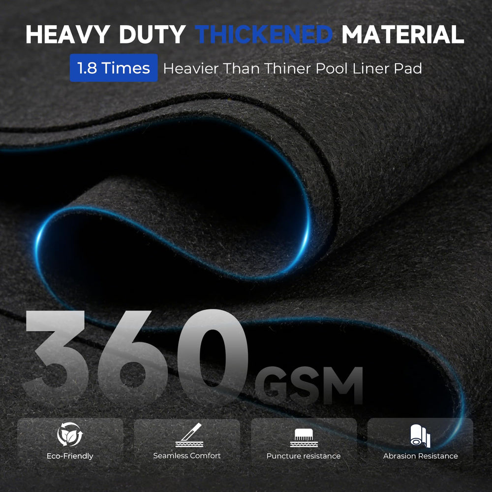 Uyittour close-up of 360G/M² texture illustrating puncture resistance