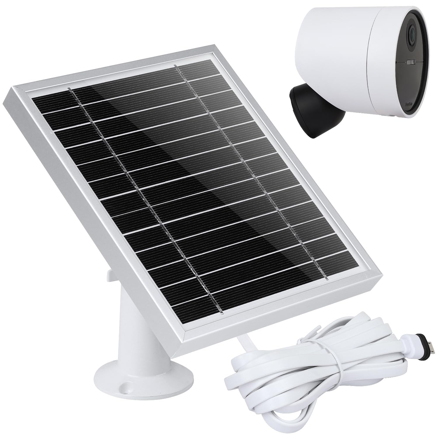 UYODM solar panel front view showing sleek panel and sunlight capture benefit