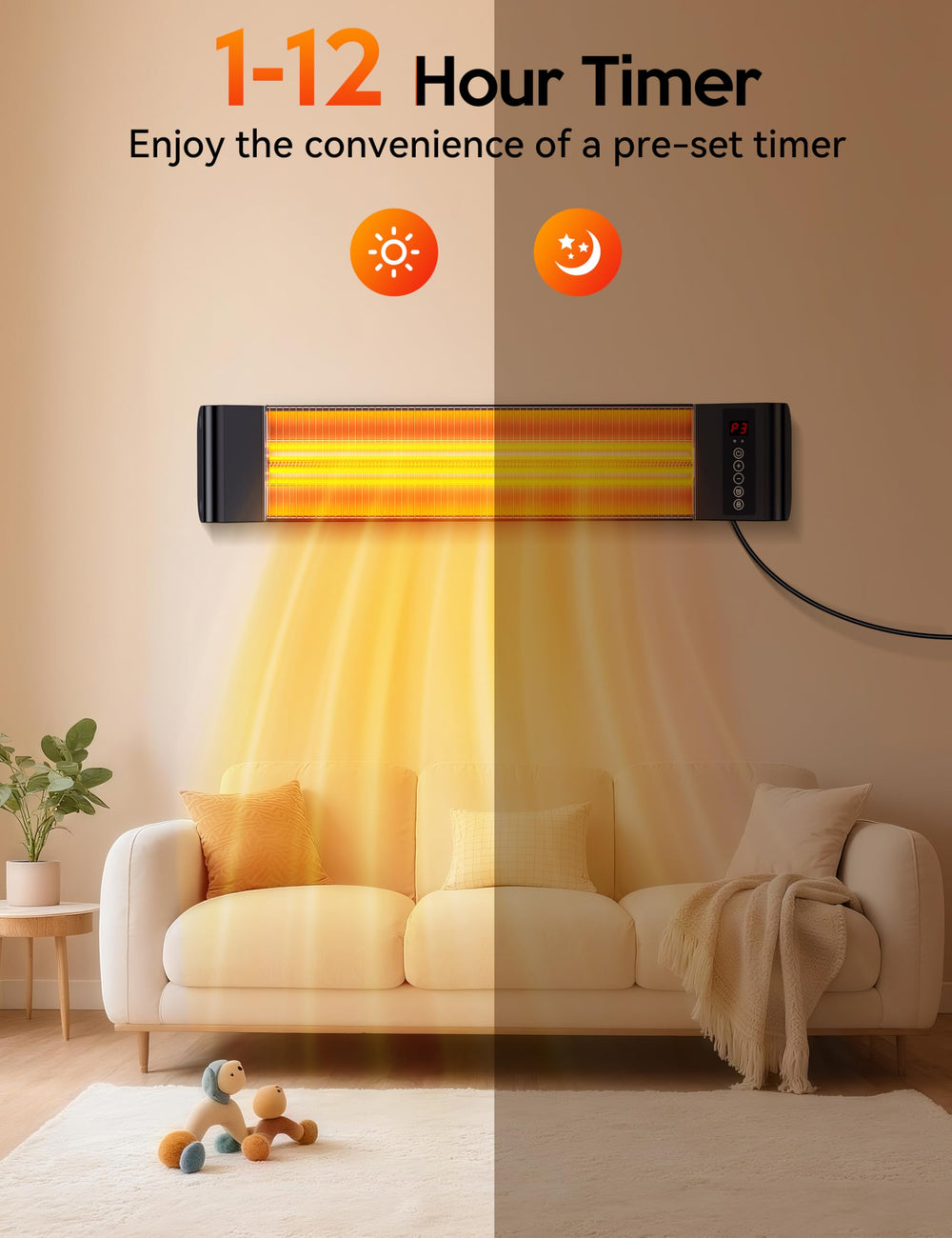 VAGKRI remote control close detail enabling convenient adjustments