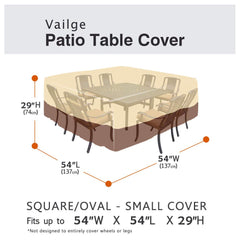 Vailge close-up of 600D Oxford fabric showing durable waterproof texture