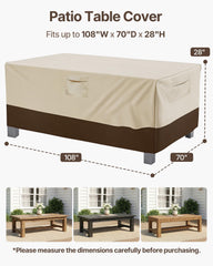 Vailge close-up of 600D Oxford fabric texture, highlights waterproof durability