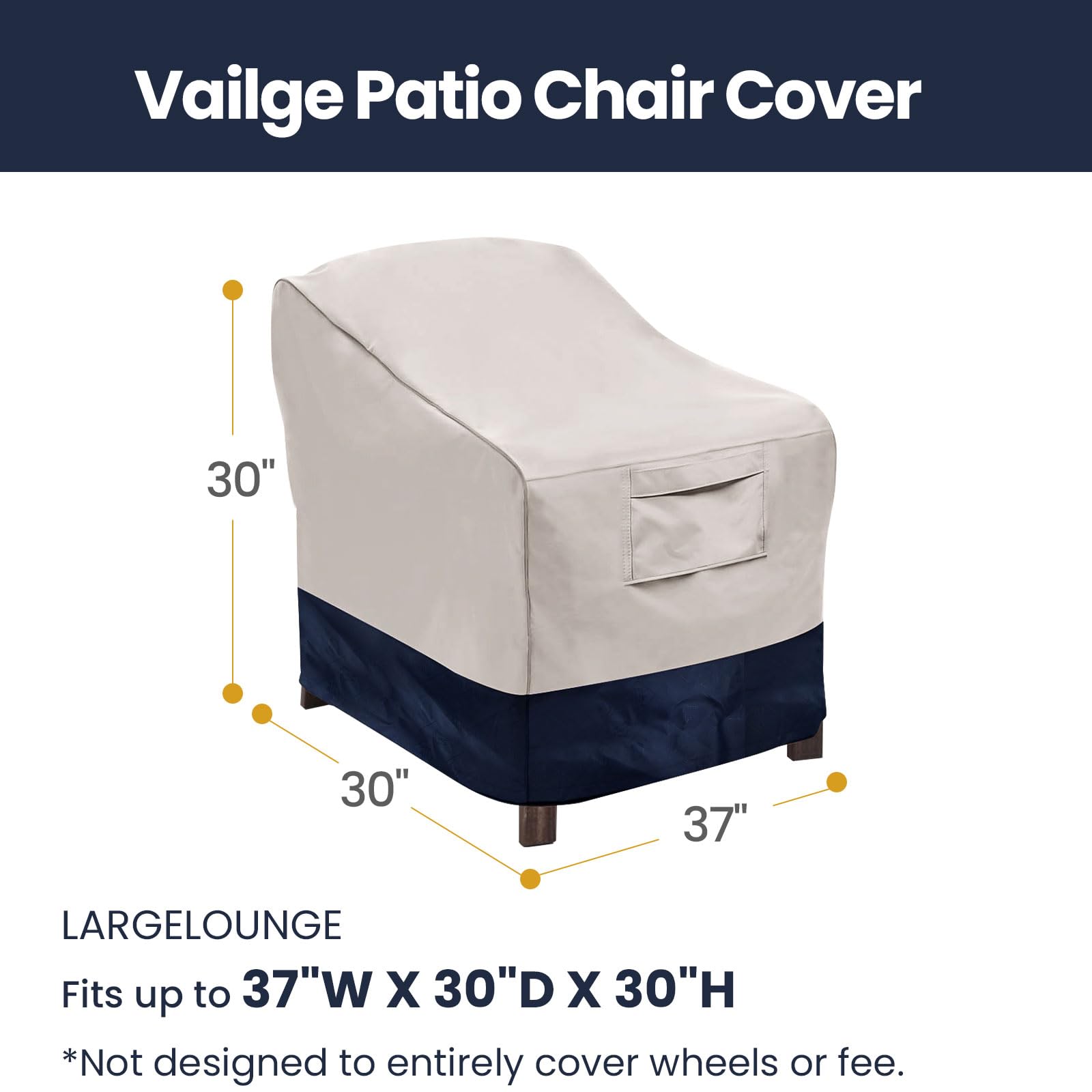 Vailge fabric texture close-up showing durable 600D weave for long life