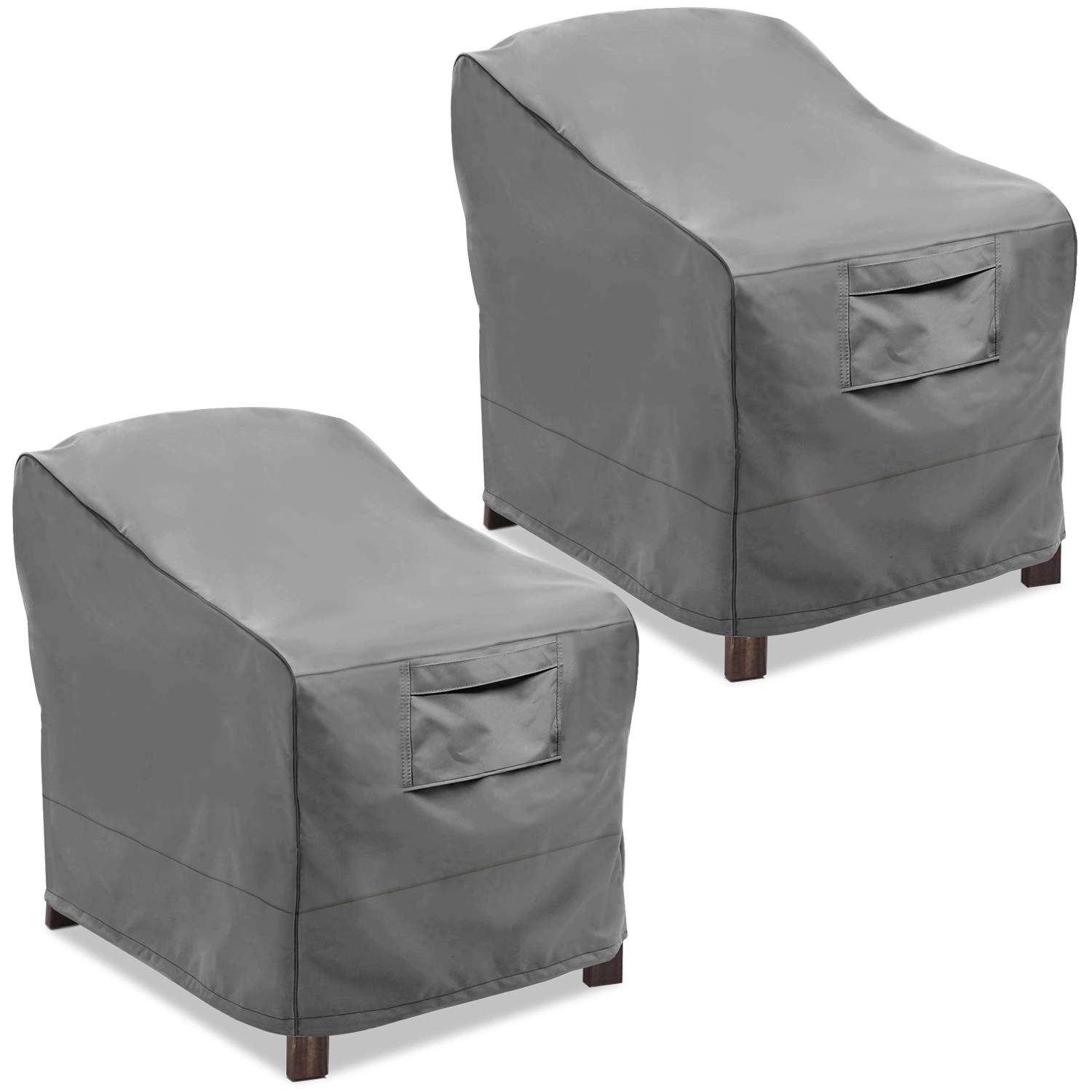 Vailge front view of covered chair protecting furniture from weather