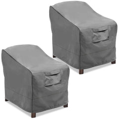 Vailge front view of covered chair protecting furniture from weather