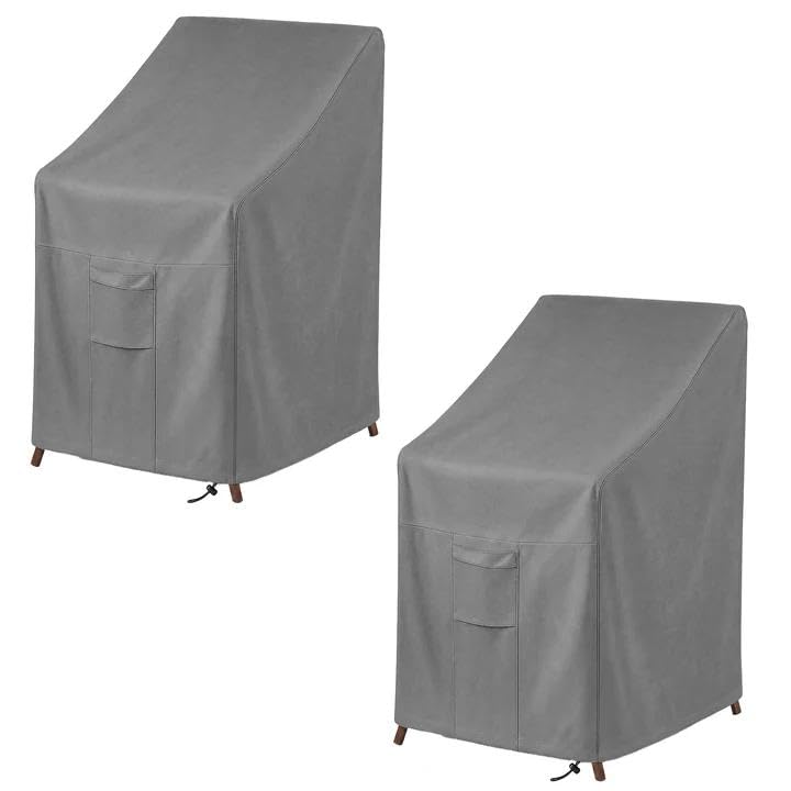 Vailge funda frontal protegiendo conjunto de sillas, aspecto profesional y protección