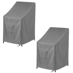 Vailge funda frontal protegiendo conjunto de sillas, aspecto profesional y protección
