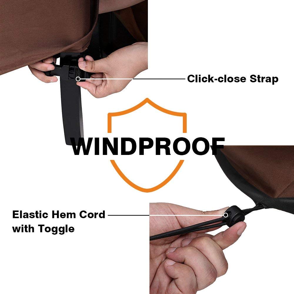 Vailge reinforced padded handles for easier fitting and removal