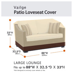 Vailge close-up of 600D fabric texture showing durable water resistance