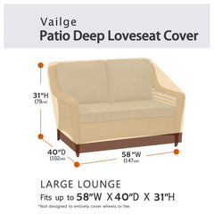 Vailge side profile illustrating cover shape and tailored fit benefits