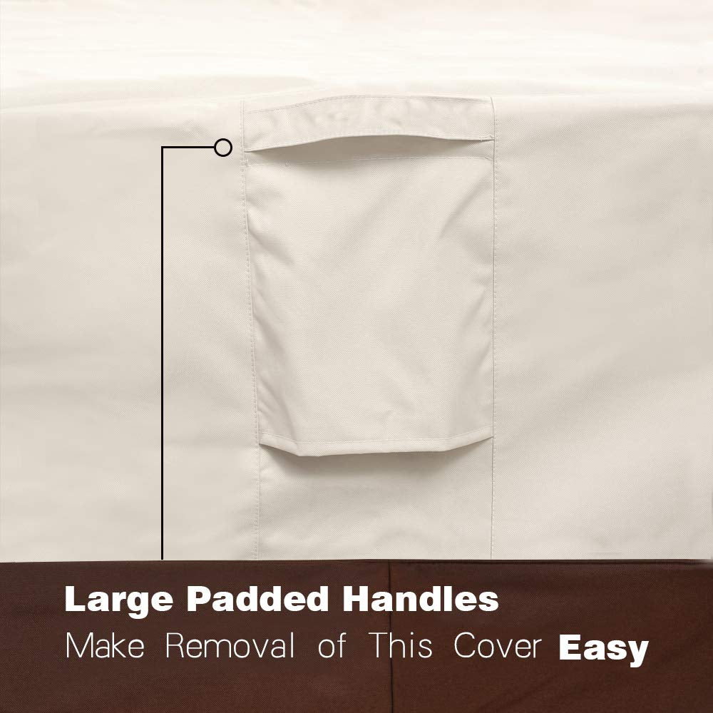 Vailge padded handle for easy removal and convenient handling