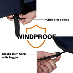 Vailge padded handle detail for easy removal and safer handling