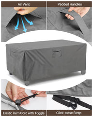 Vailge padded handle being used for easy installation and removal