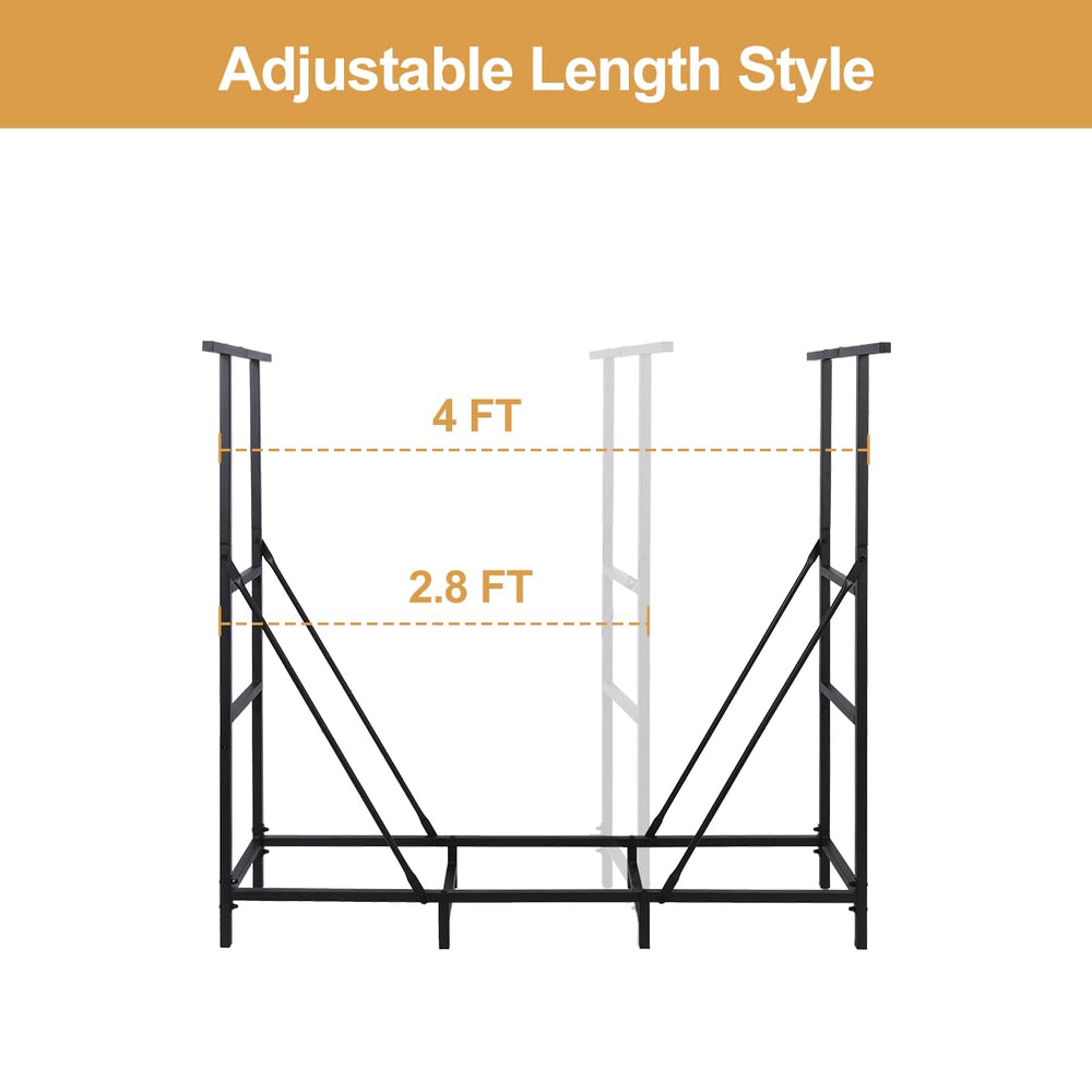 Vailge detailed view of eight support feet and four spacer bars for extra stability