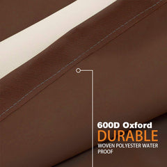 Vailge interior taped seams detail preventing water seepage through stitching