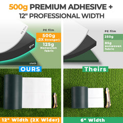 Valcora hot-melt adhesive close-up displaying strong tack for durable seams