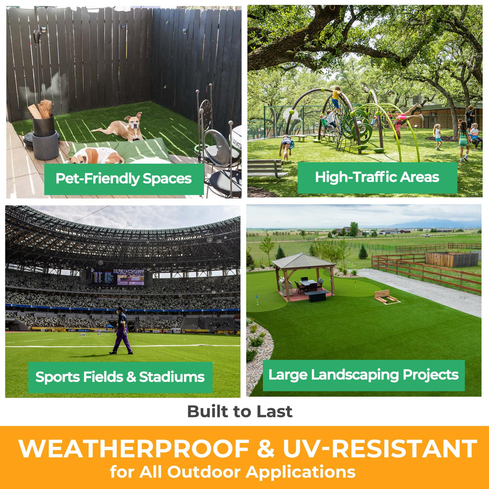 Valcora seam tape used in backyard turf installation illustrating finished look