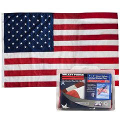 Valley Forge front view of 5x8 flag showing full design and quality
