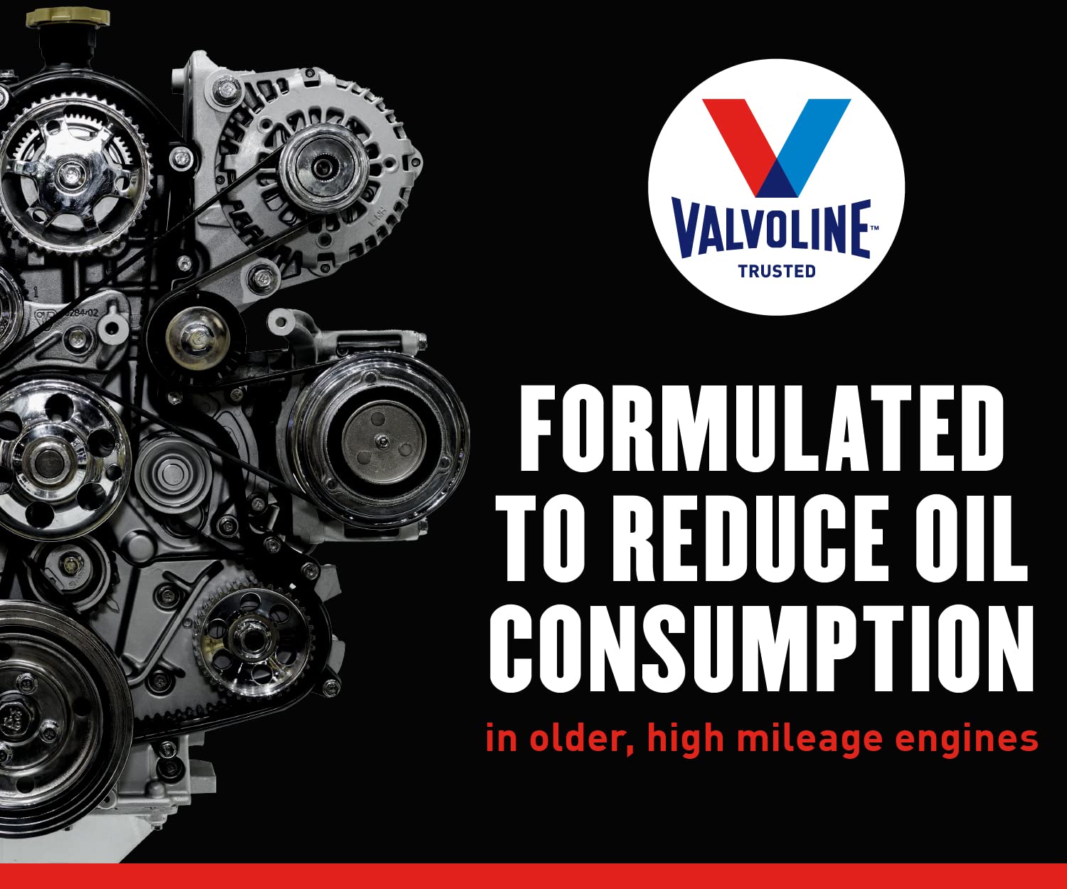 Valvoline three-pack stacked case for value and convenient multi-change supply