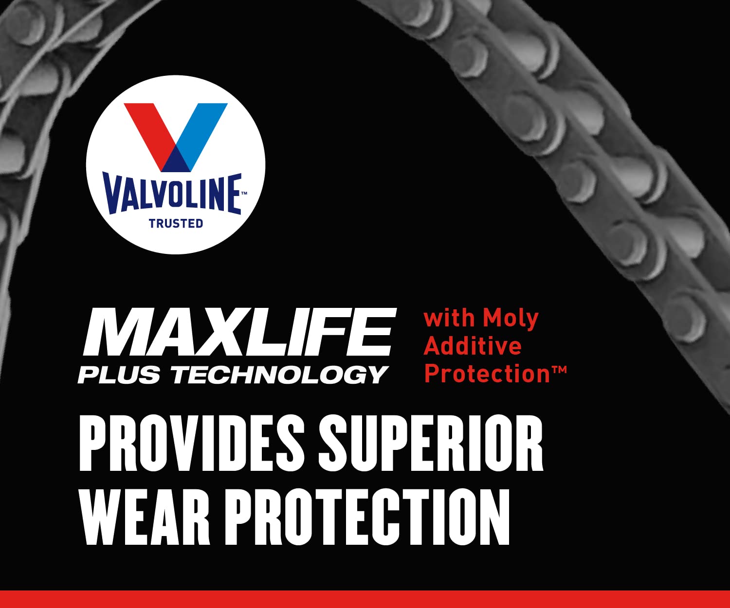Valvoline being added to an engine bay illustrating leak reduction benefits