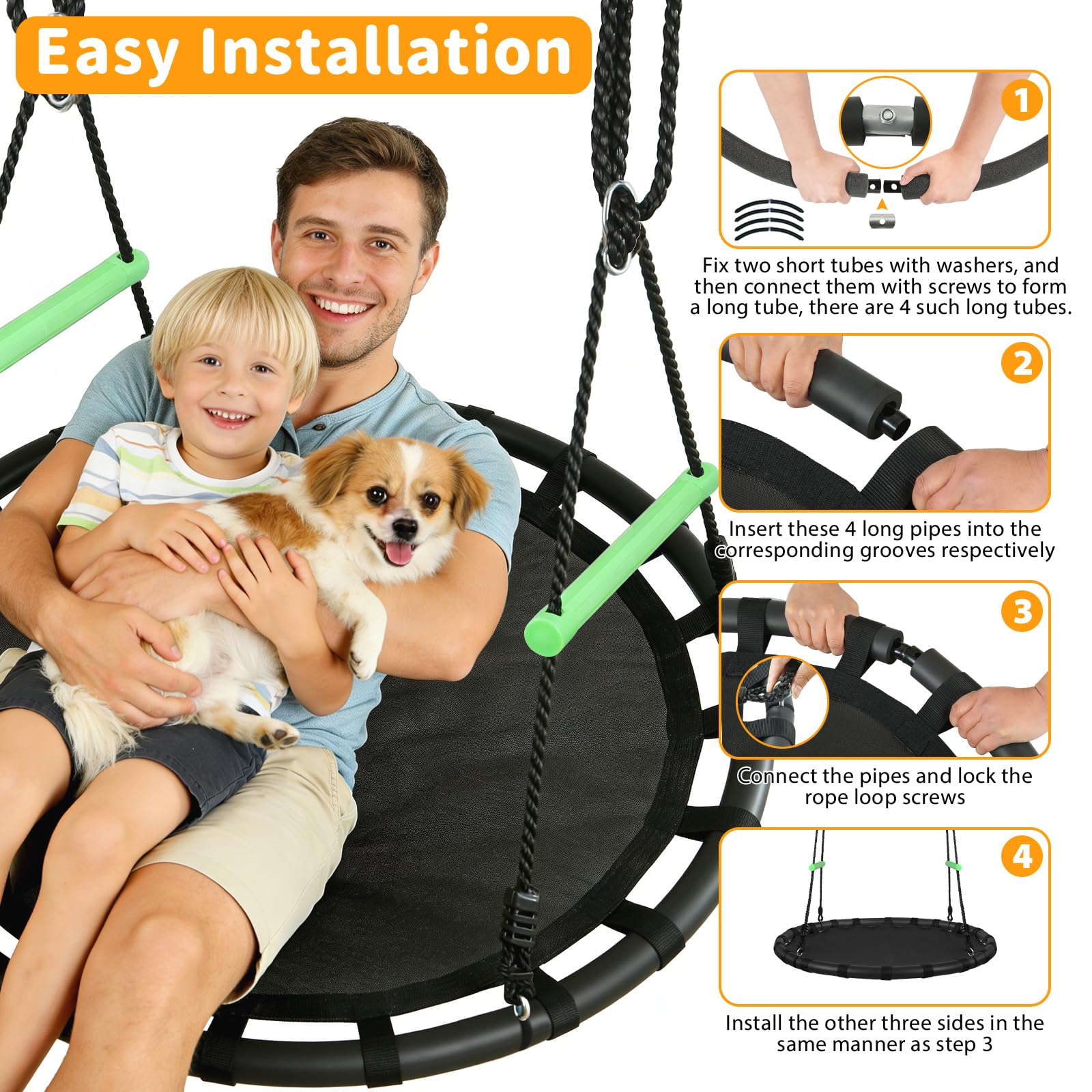 VAMFUTRE rope and hardware detail showing secure attachment and durability