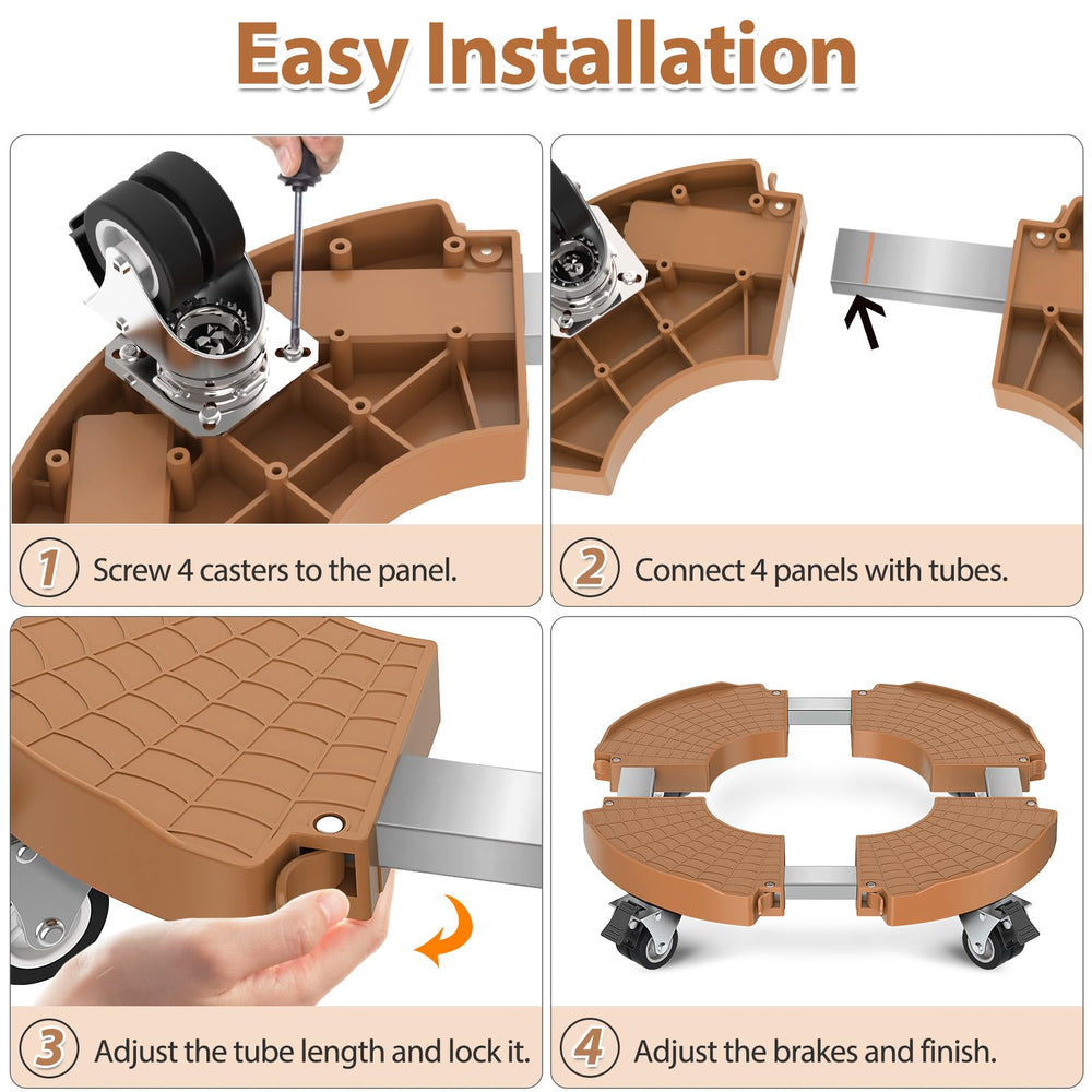 VANCASTLE assembly kit with screwdriver, level tool, and tape measure