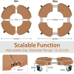 VANCASTLE close-up of ABS grid panel improving grip and stability