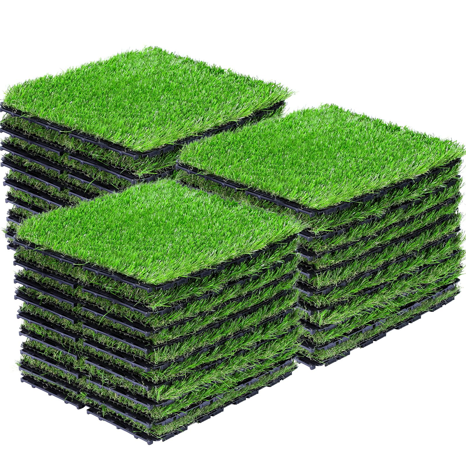 VANCASTLE front view of 27-pack tiles showing full grid and coverage benefit