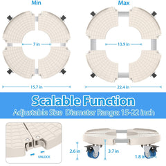 VANCASTLE close-up of ABS panel grid offering extra grip and durability