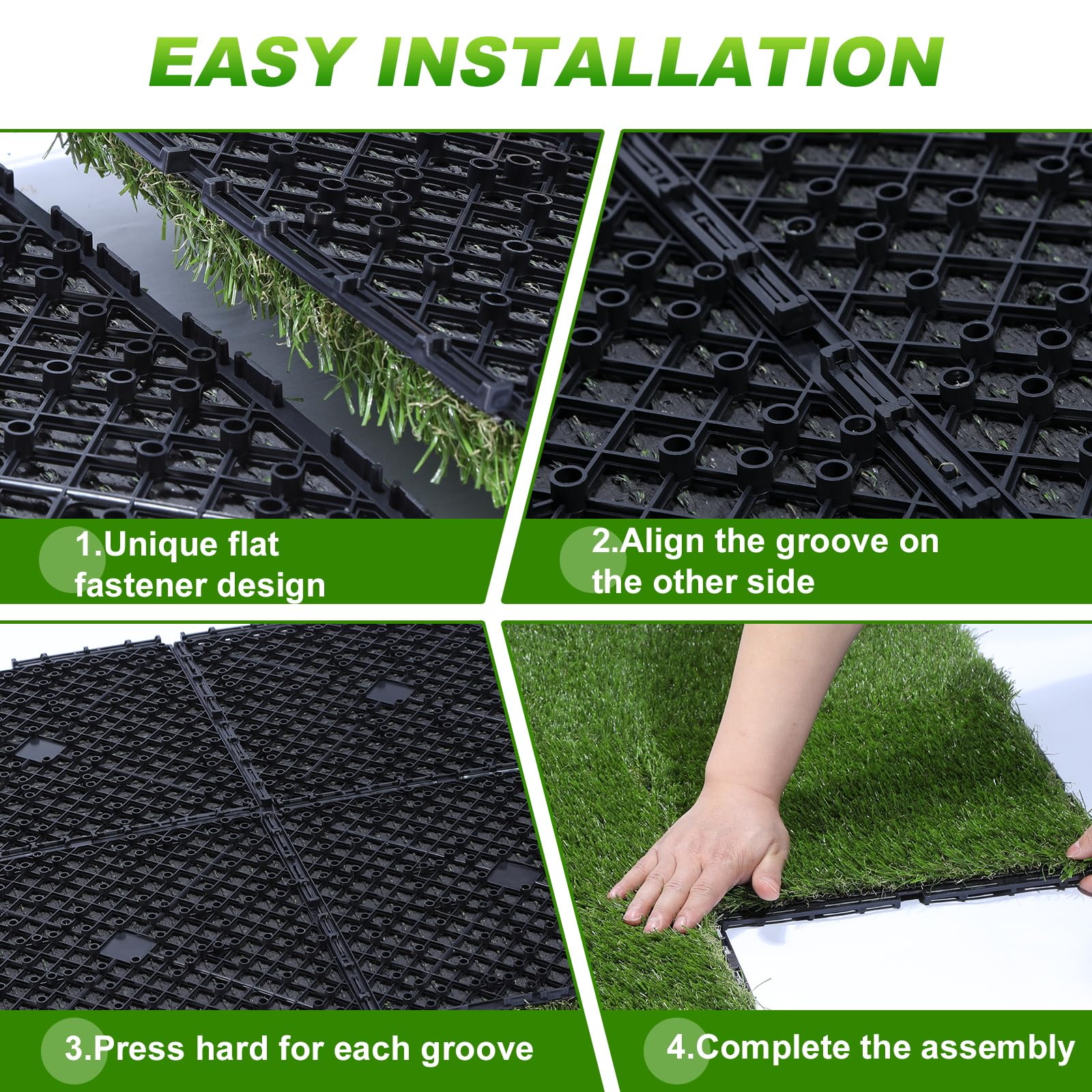 VANCASTLE installed on a balcony illustrating quick transformation and low maintenance