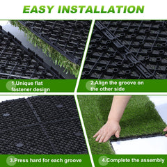 VANCASTLE installed on a balcony illustrating quick transformation and low maintenance