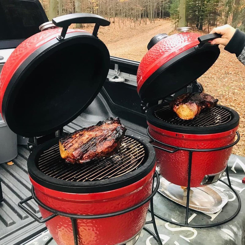 Vankey in backyard cookout scene showing reliable performance and cleaner grill