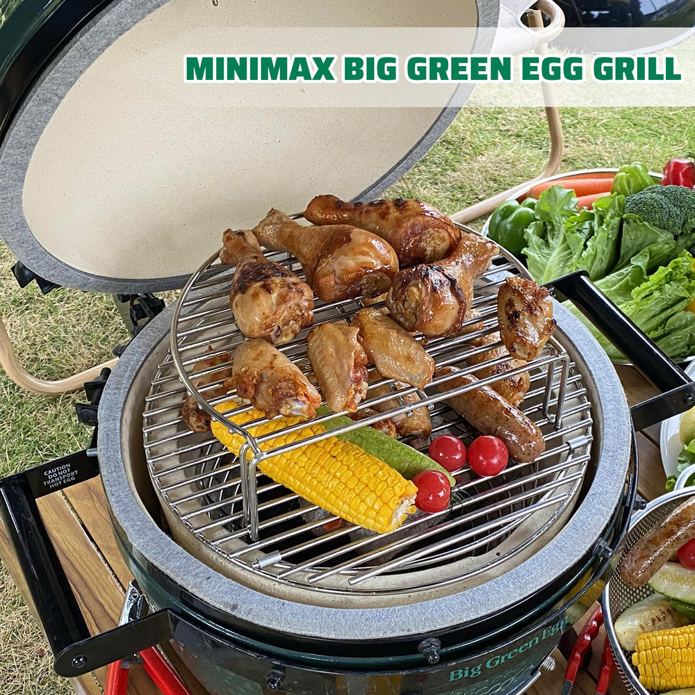 Vankey expander in outdoor grilling scene showing more food cooked at once