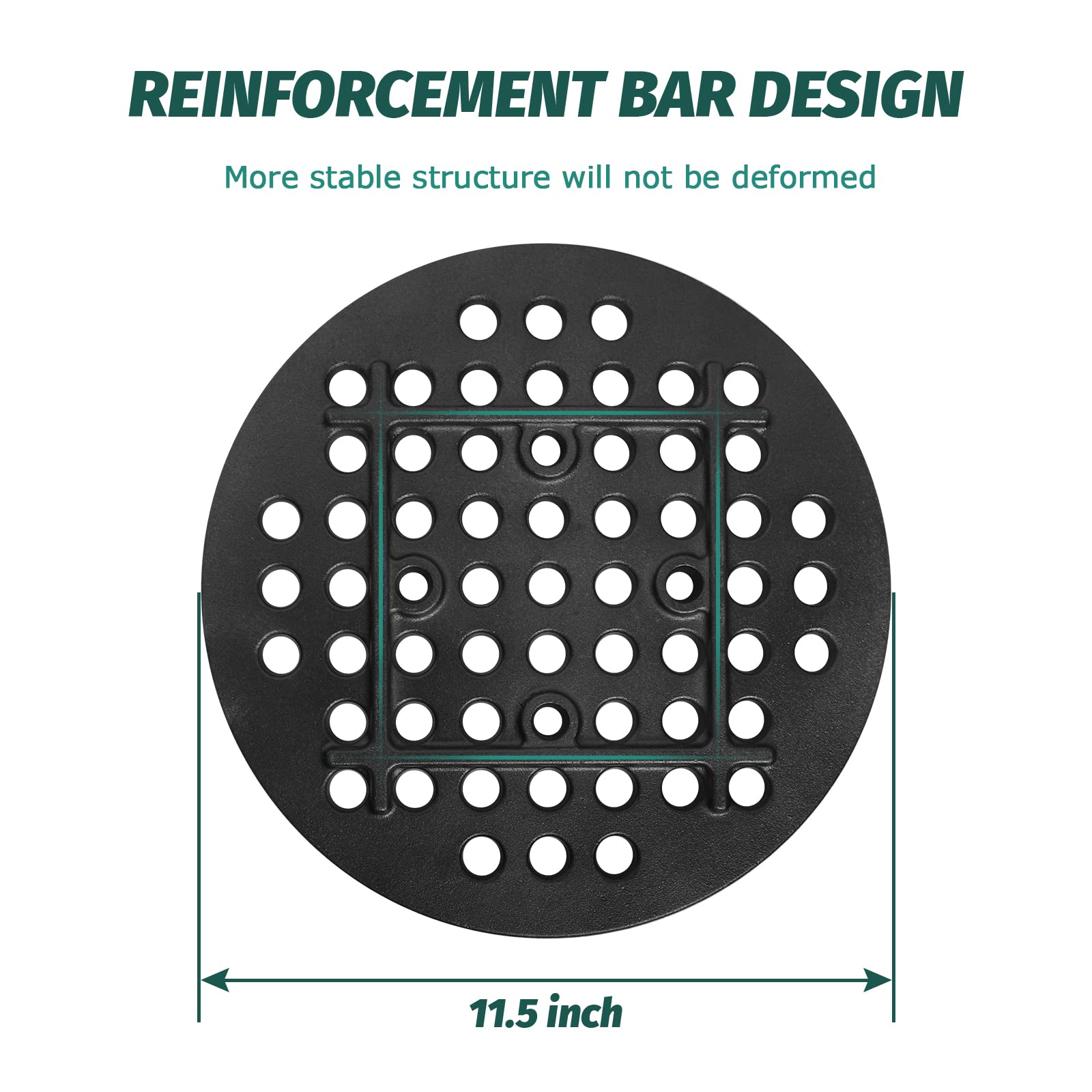 Vankey underside reinforcing tendons detail displaying stronger heat-resistant structure