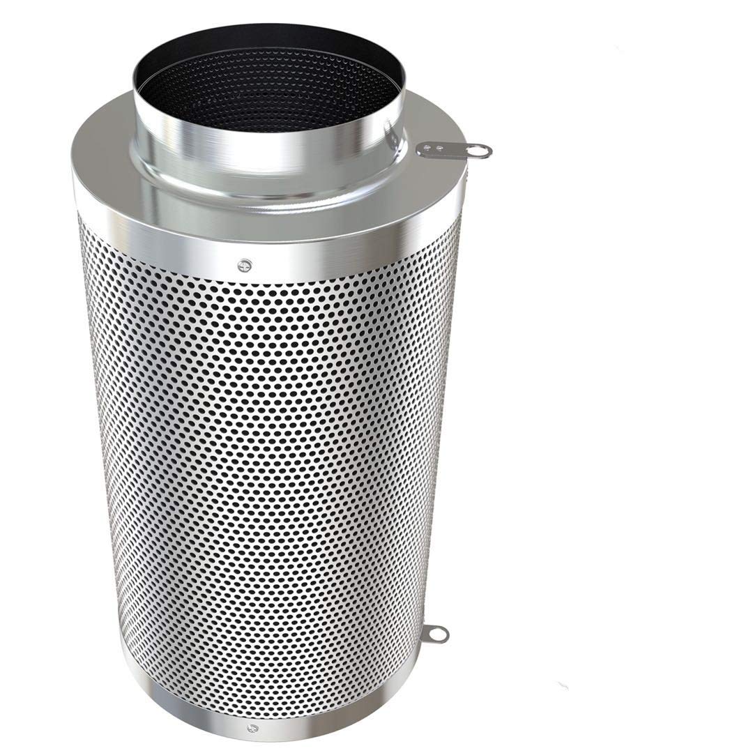vanleno filter mounted in grow tent demonstrating discreet odor control benefit