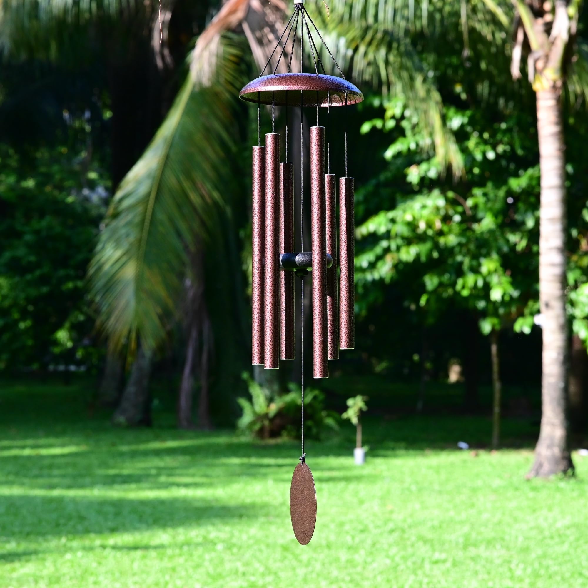 Vanquer wind chime boxed and ready for gift giving, thoughtful present