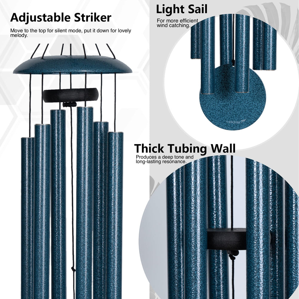 Vanquer striker and heavy-duty nylon hanging detail showing reliable weather-resistant parts