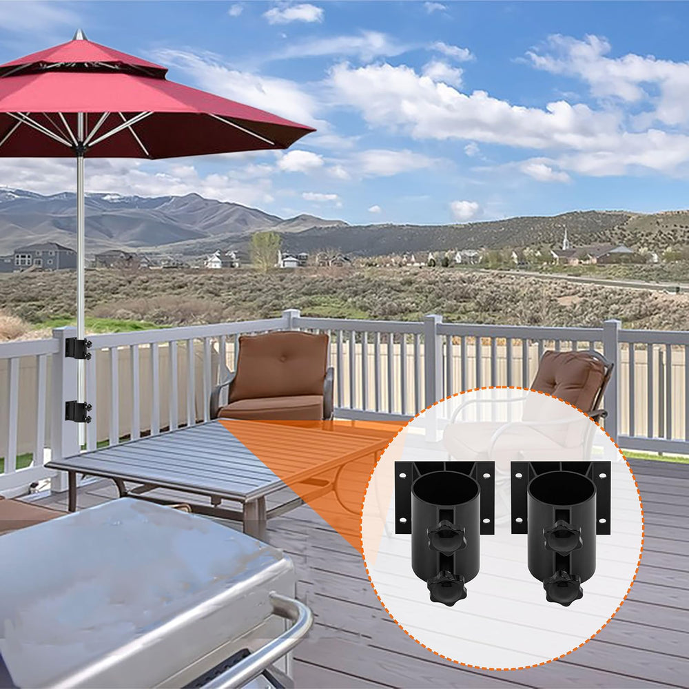 VANROUG lifestyle backyard patio setup showing added shade benefit