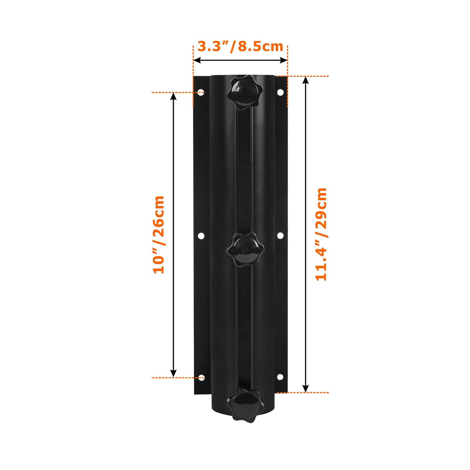 VANROUG close-up of aluminum alloy cut and powder-coated finish durability